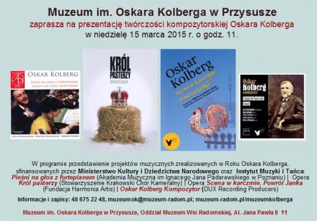 Spotkanie muzyczne w Muzeum im. Oskara Kolberga