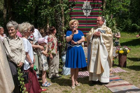 Uroczystości Bożego Ciała w Muzeum Wsi Radomskiej