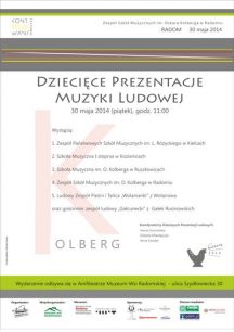 Dziecięce prezentacje muzyki ludowej Radom 2014